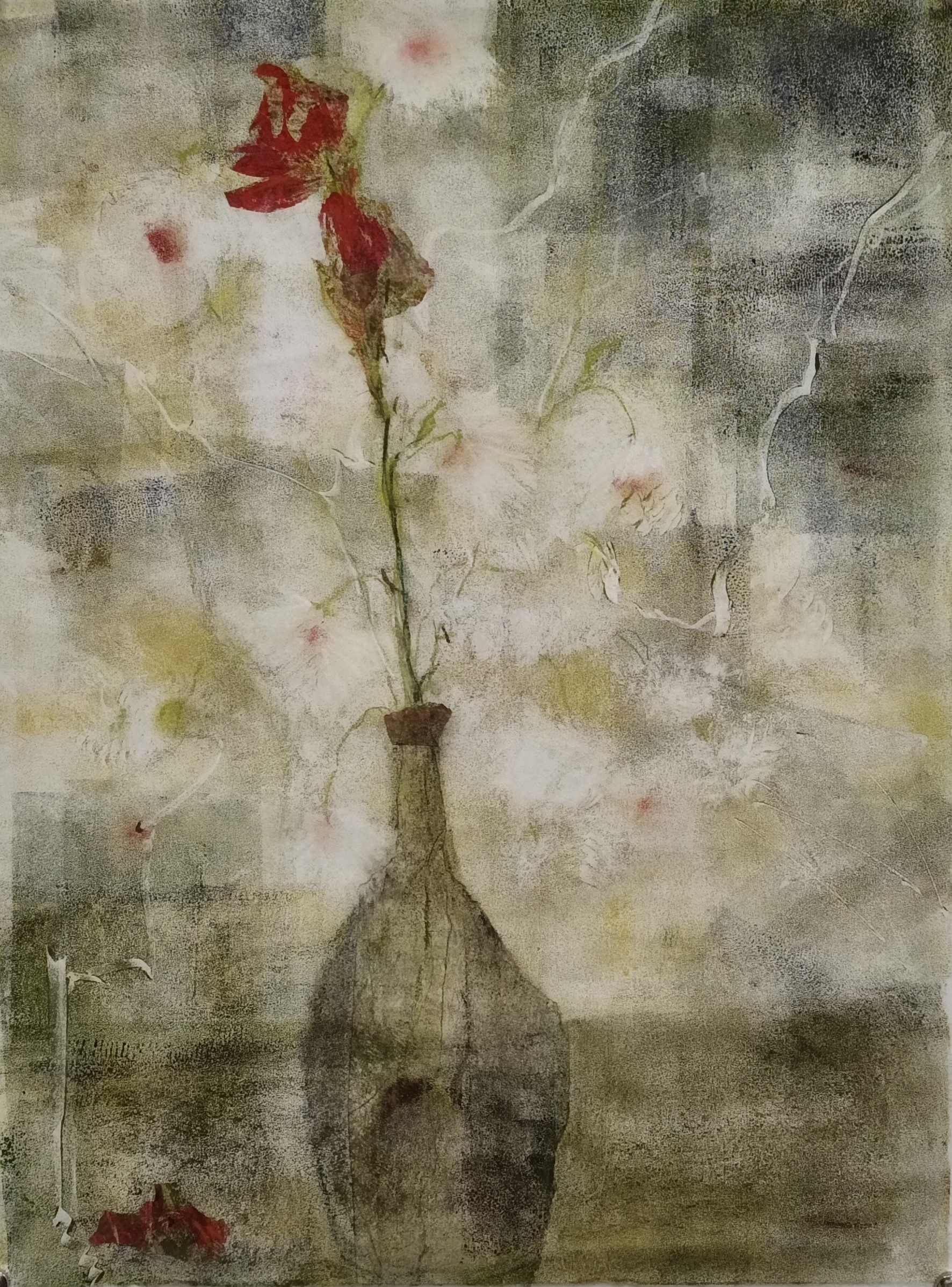 Blumenstillleben 5, 40.5 x 30.3 cm