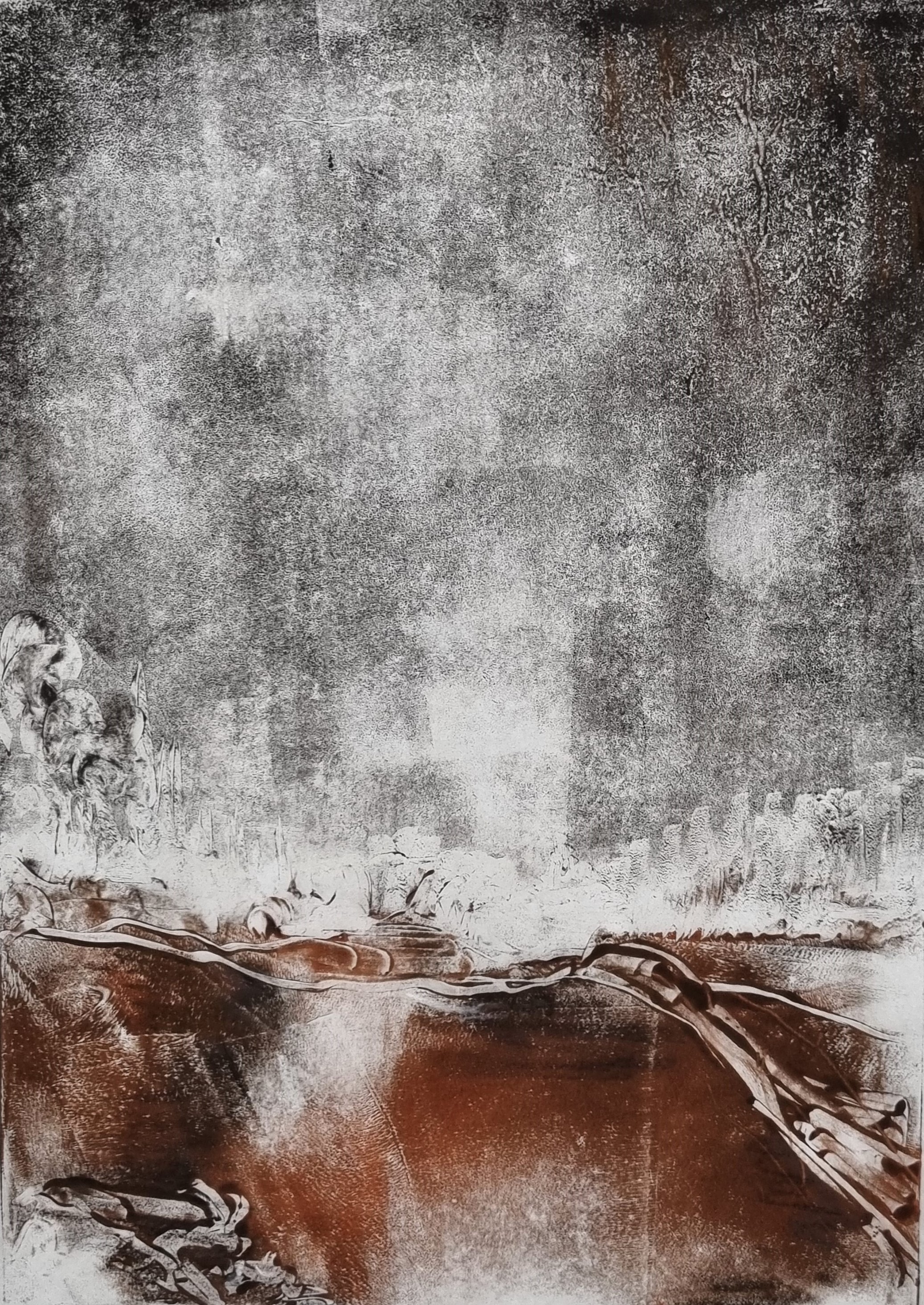 Landschaft 2, 29.5 x 20.8 cm