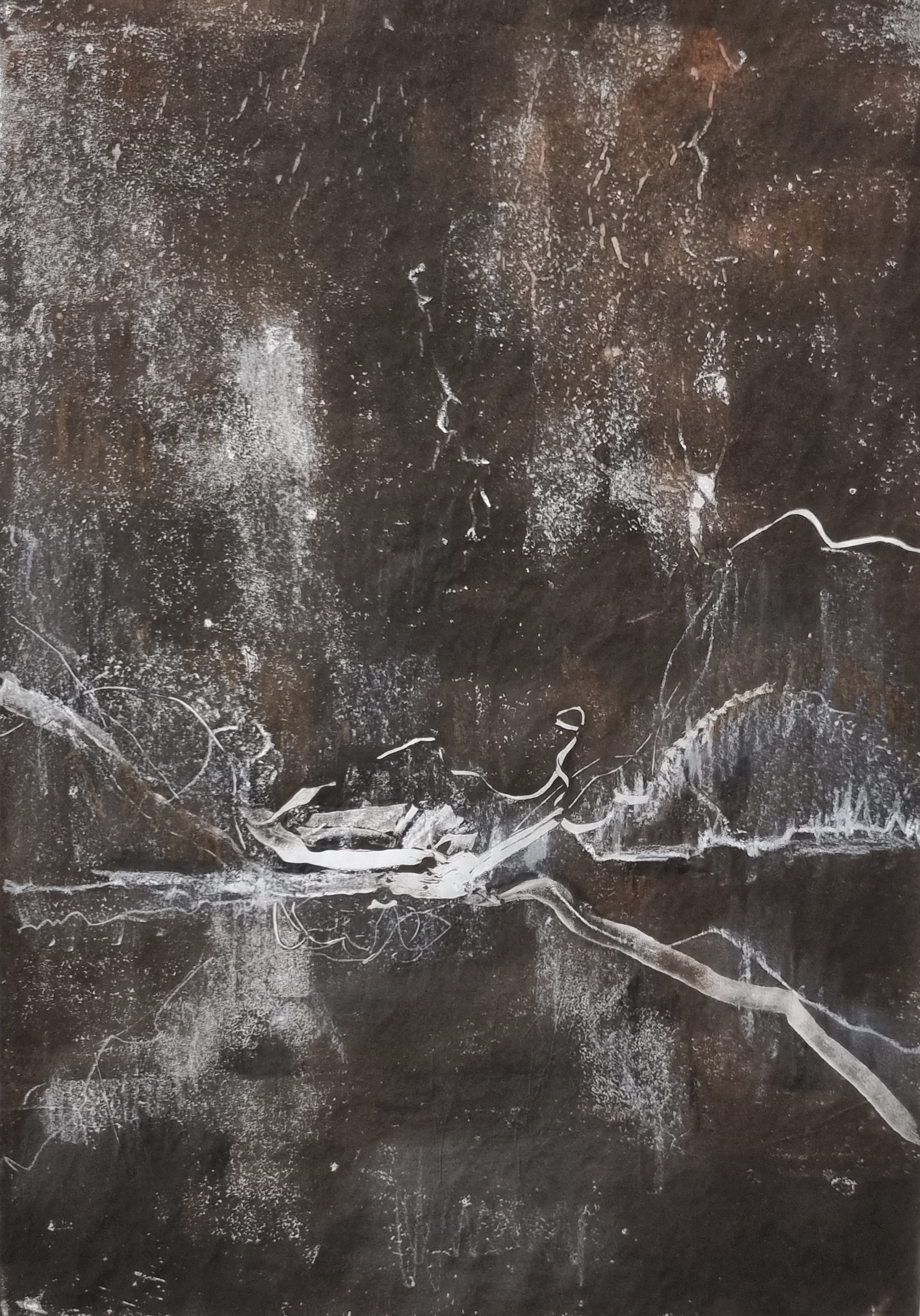 Landschaft 4, 29.5 x 20.8 cm